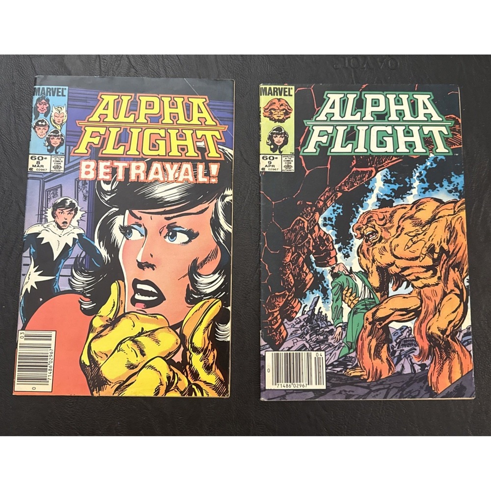 Alpha Flight #8 & 9, 1984